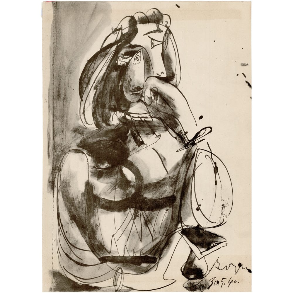 Picasso: Cubist Portrait, Royan, 30.5.40 Art Gold & Silver Pawn Shop