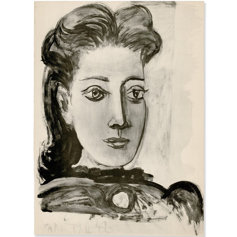 Picasso: Expressionist Portrait of Dora Maar, Paris, 19.II.42 Art Gold & Silver Pawn Shop