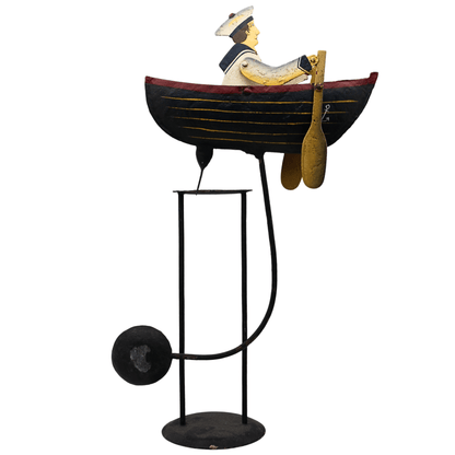 Vintage Sailor In Boat Balance Toy