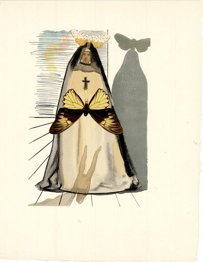 Salvador Dali; "Faith lifts mountains" From Le Tricorne, 1959 Art G S Pawn