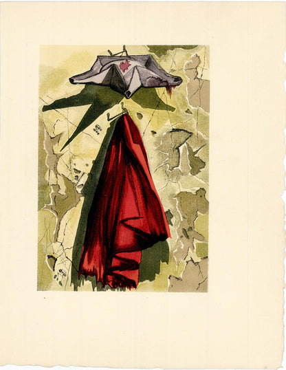 Salvador Dali; "Conclusion, mortality and after" From Le Tricorne, 1959 Art G S Pawn