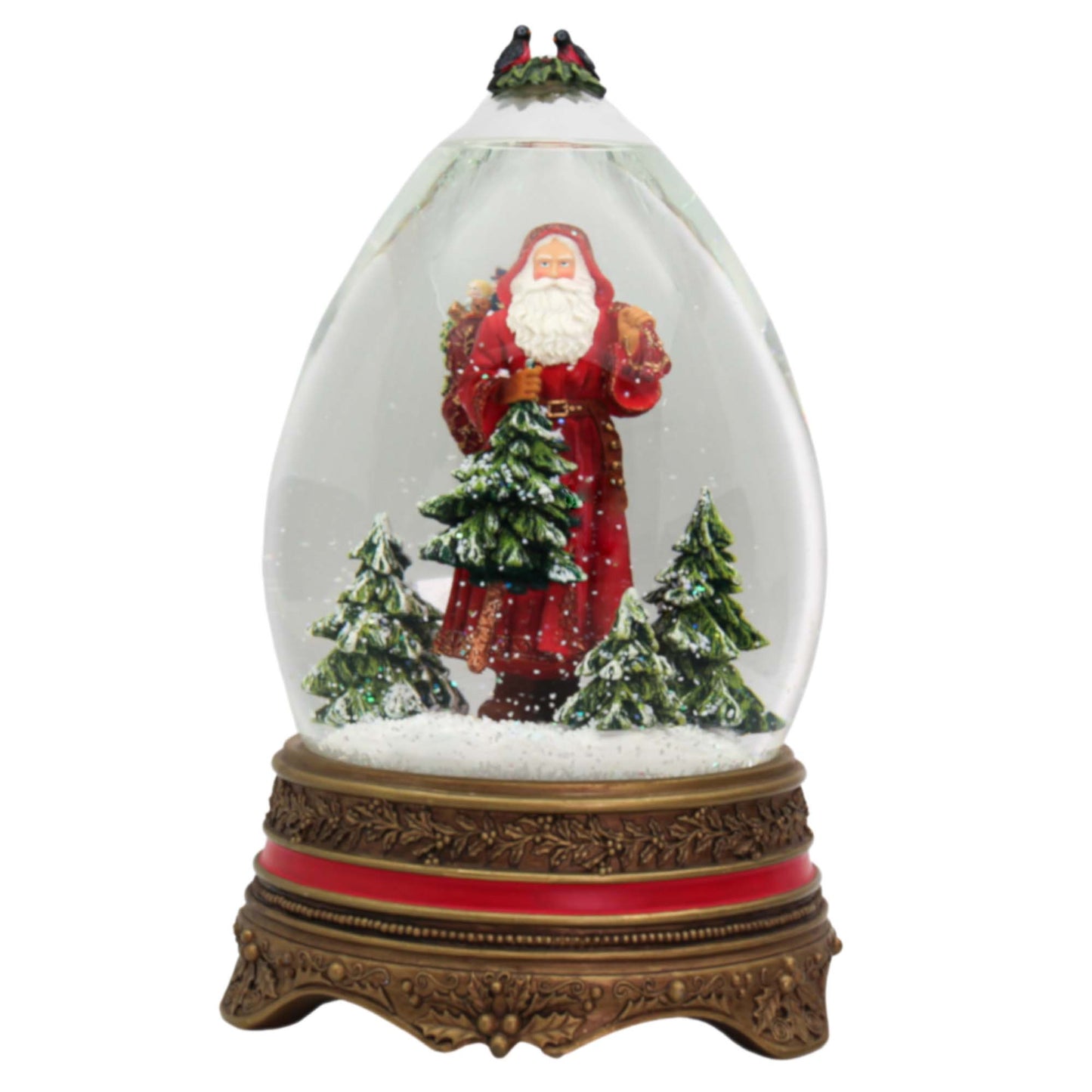 Hallmark Father Christmas Musical Snow Globe