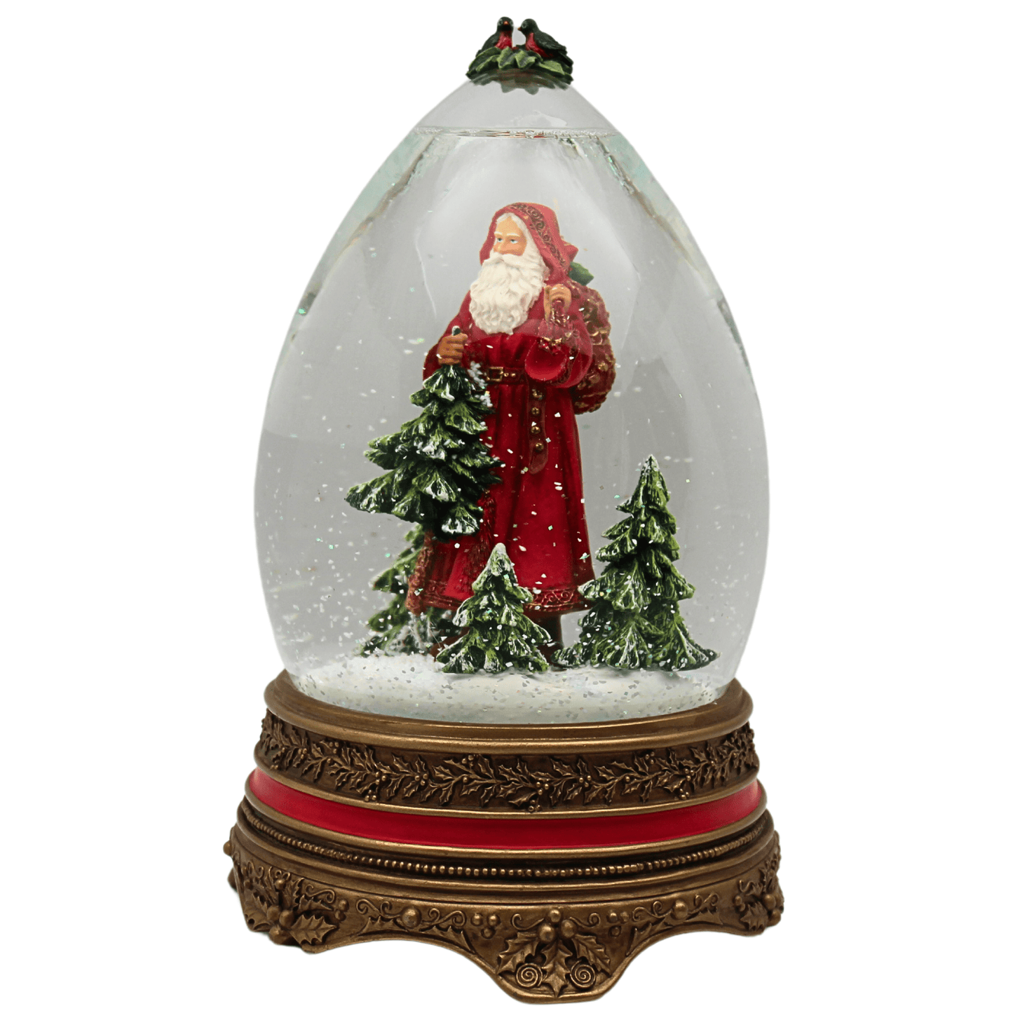 Hallmark Father Christmas Musical Snow Globe