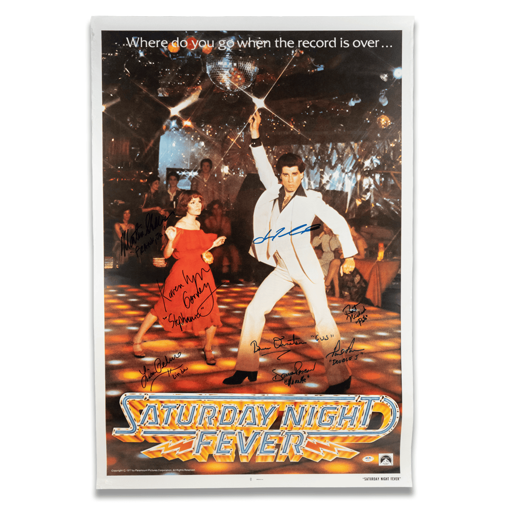 Saturday Night Fever Signed Poster
Gold & Silver Pawn Shop