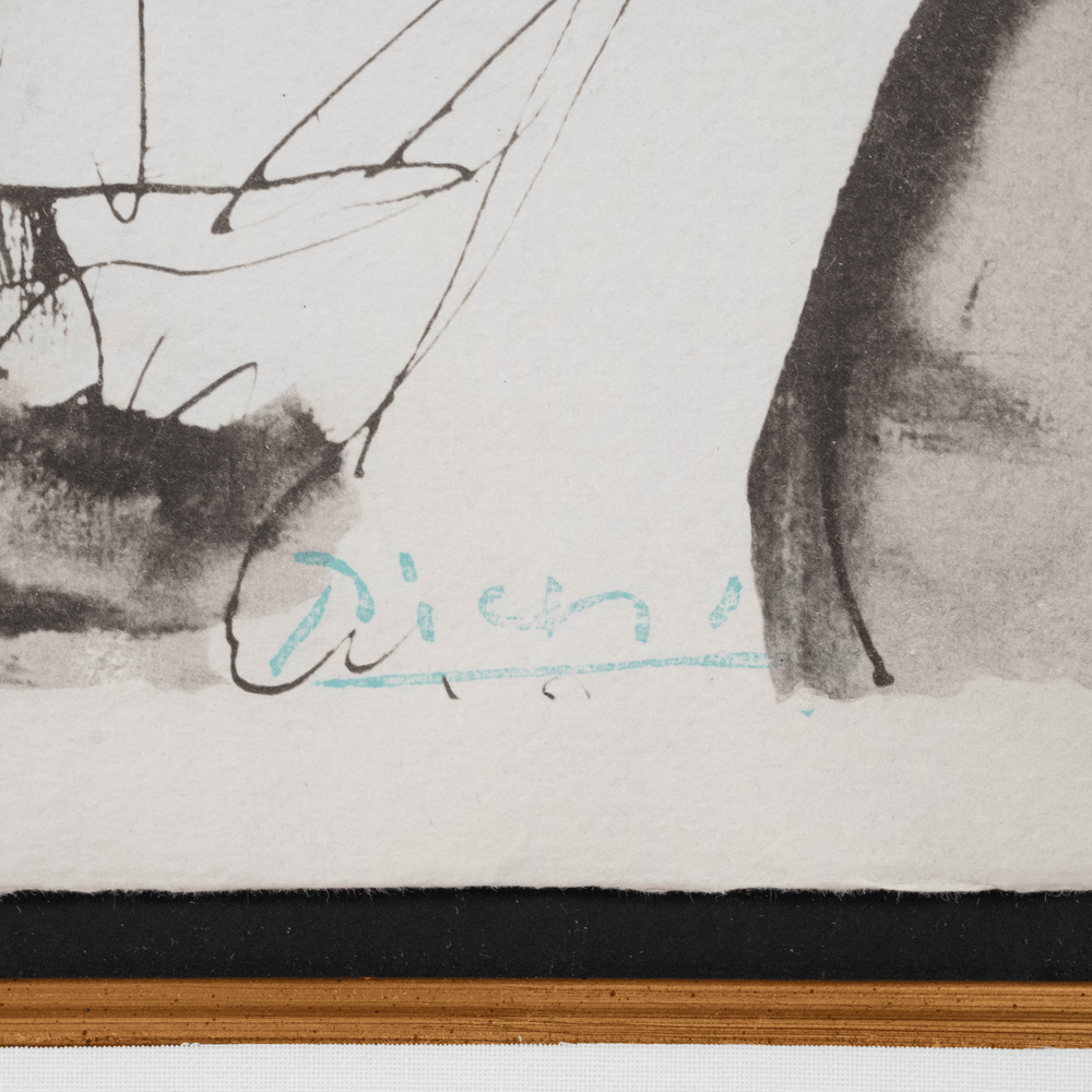 Pablo Picasso: La Scene de Famille, La Flûte Double Art G S Pawn