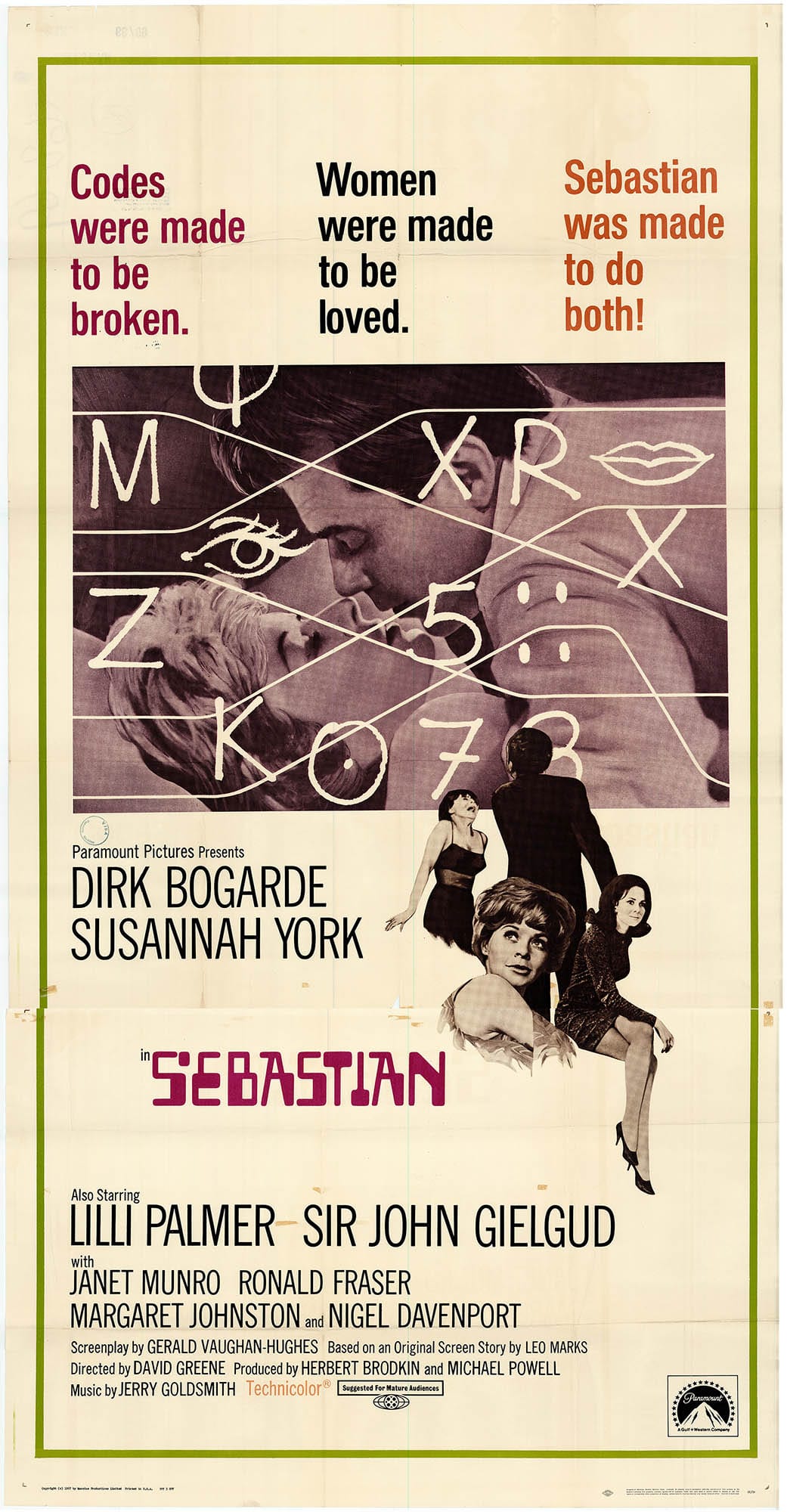 Sebastian - Classic Movie Poster