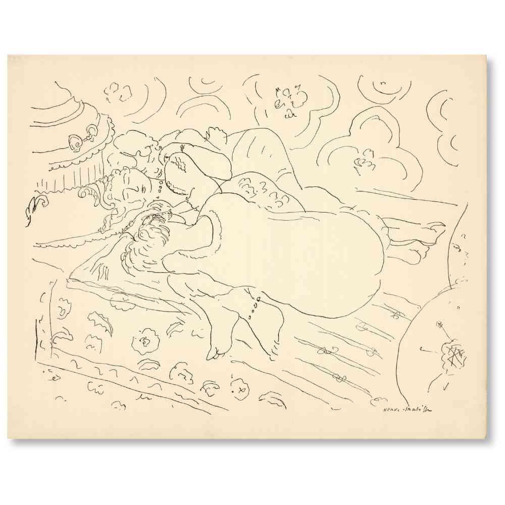 Henri Matisse Artwork; Zeichnung Thumbnail