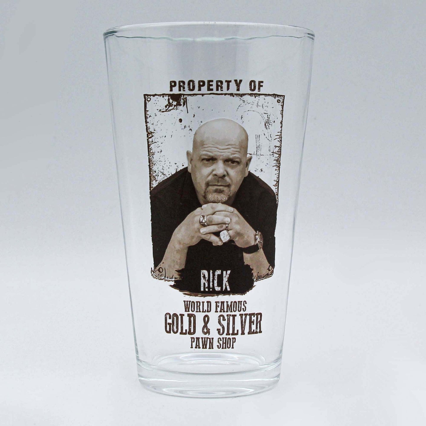 Set of 4 Pint Glasses G S Pawn