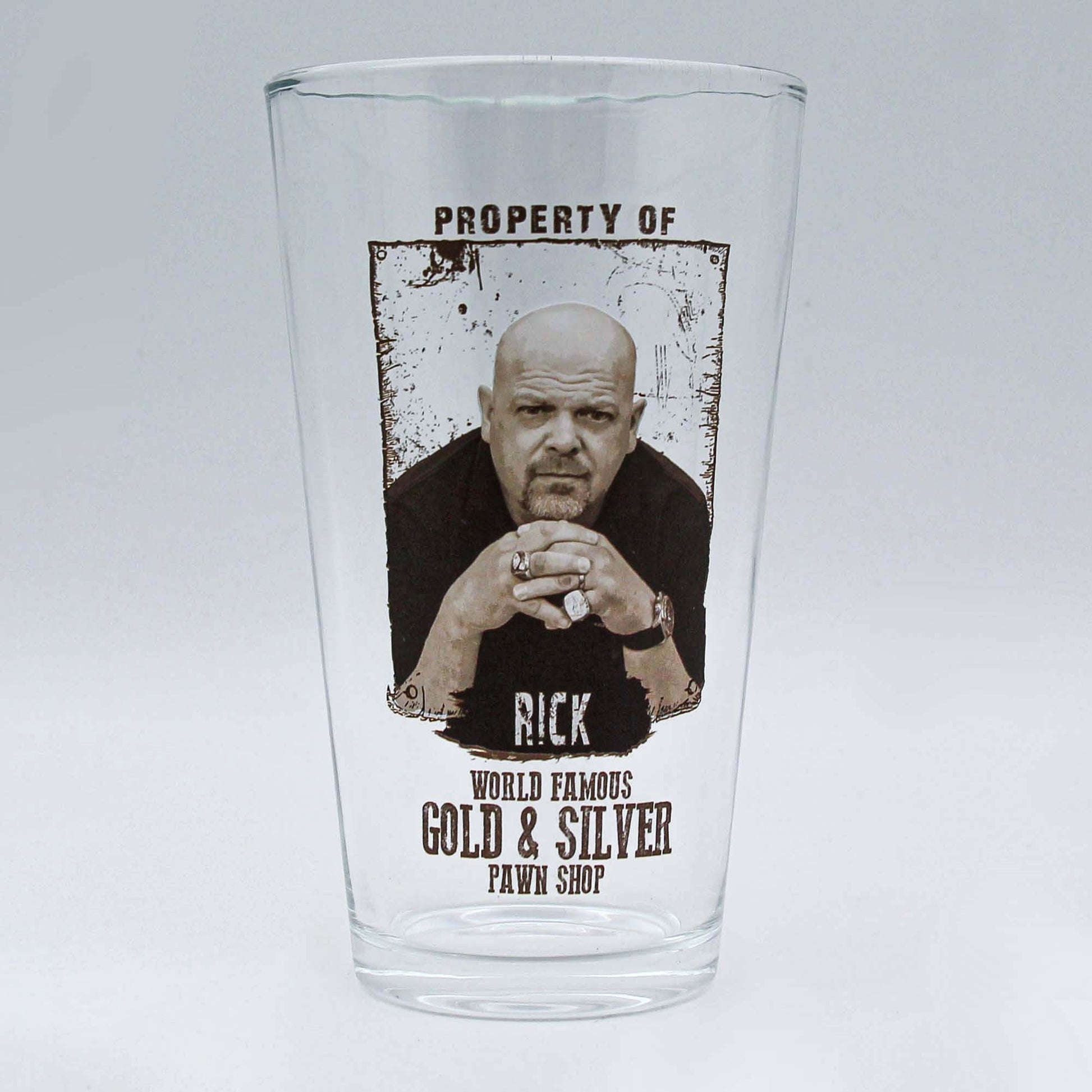 Set of 4 Pint Glasses G S Pawn