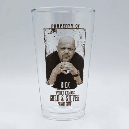 Set of 4 Pint Glasses G S Pawn