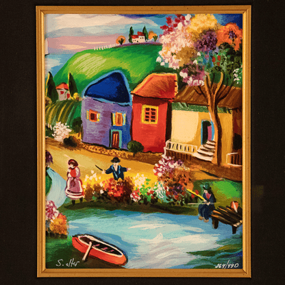 Shlomo Alter: Bank Side Art G S Pawn