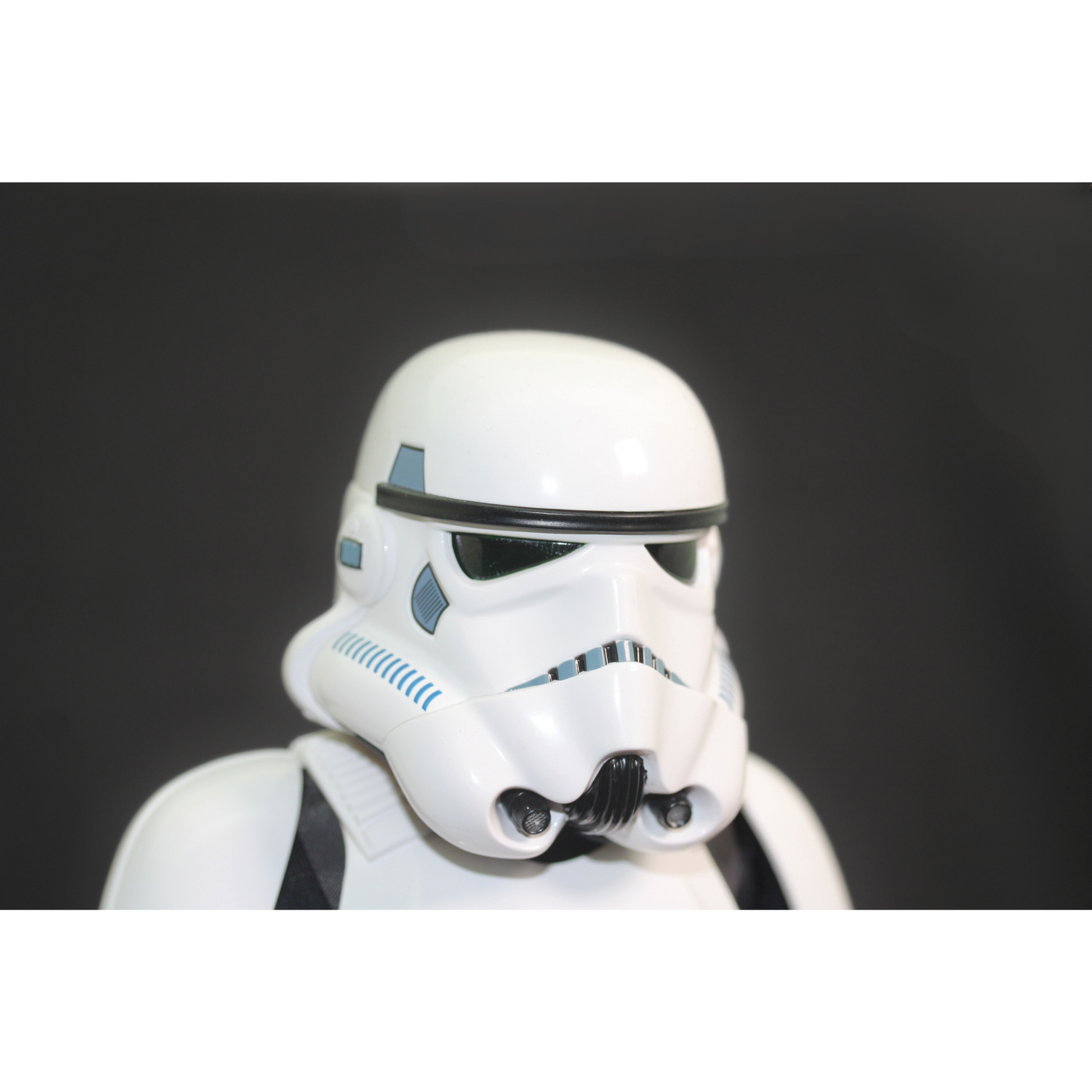 Star Wars: Stormtrooper Hot Toys Helmet Close Up