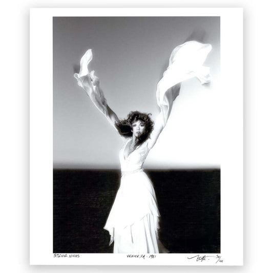 Neal Preston: Stevie Nicks Venice Rooftops 1981 Art Gold & Silver Pawn Shop