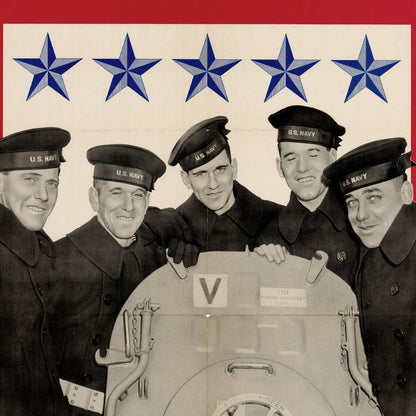 Original "They Did Their Part" 1943 OWI Poster No. 42 Art G S Pawn