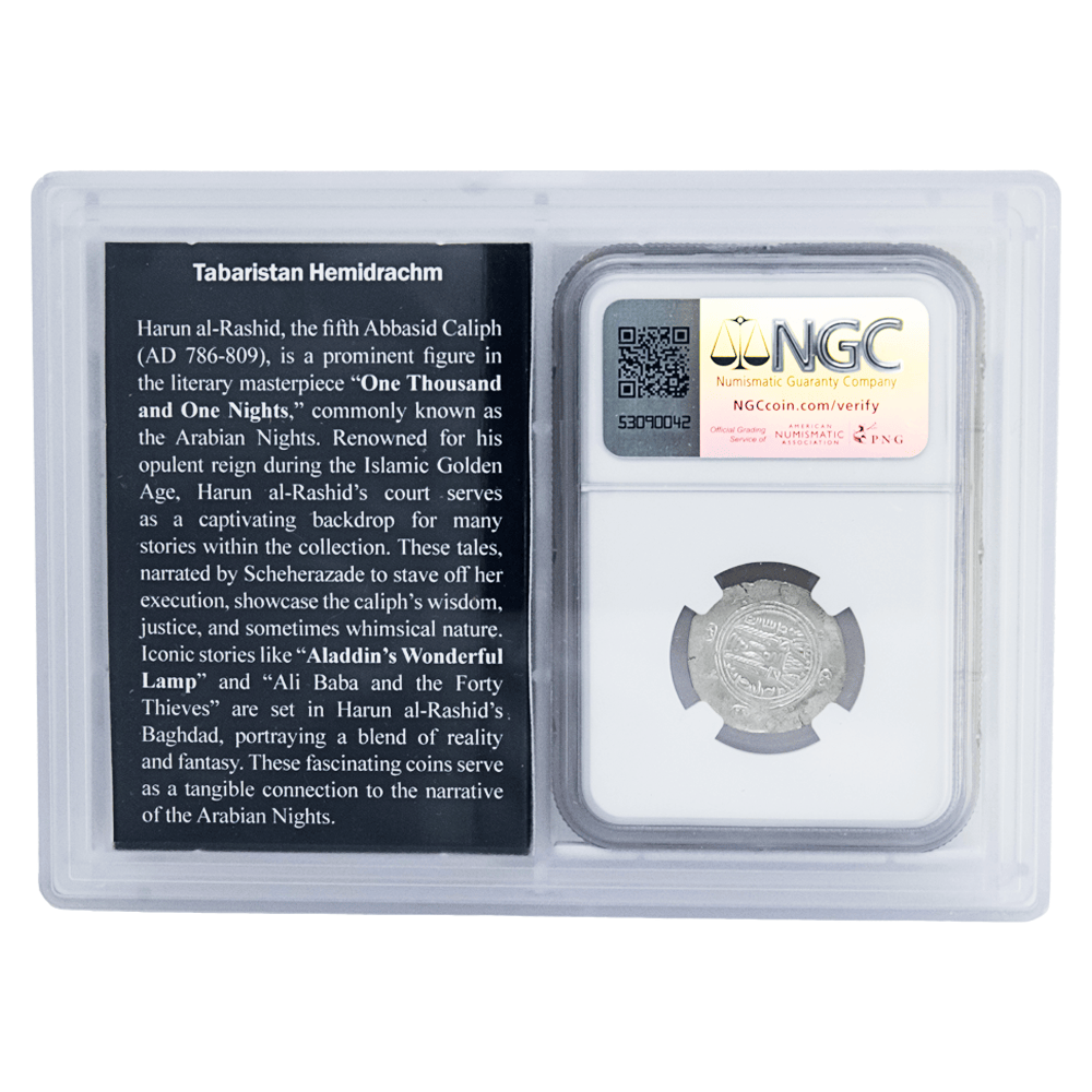 Tabaristan Sulayman AR Hemidrachm AD 787–789 – NGC Ancients MS
Gold & Silver Pawn Shop