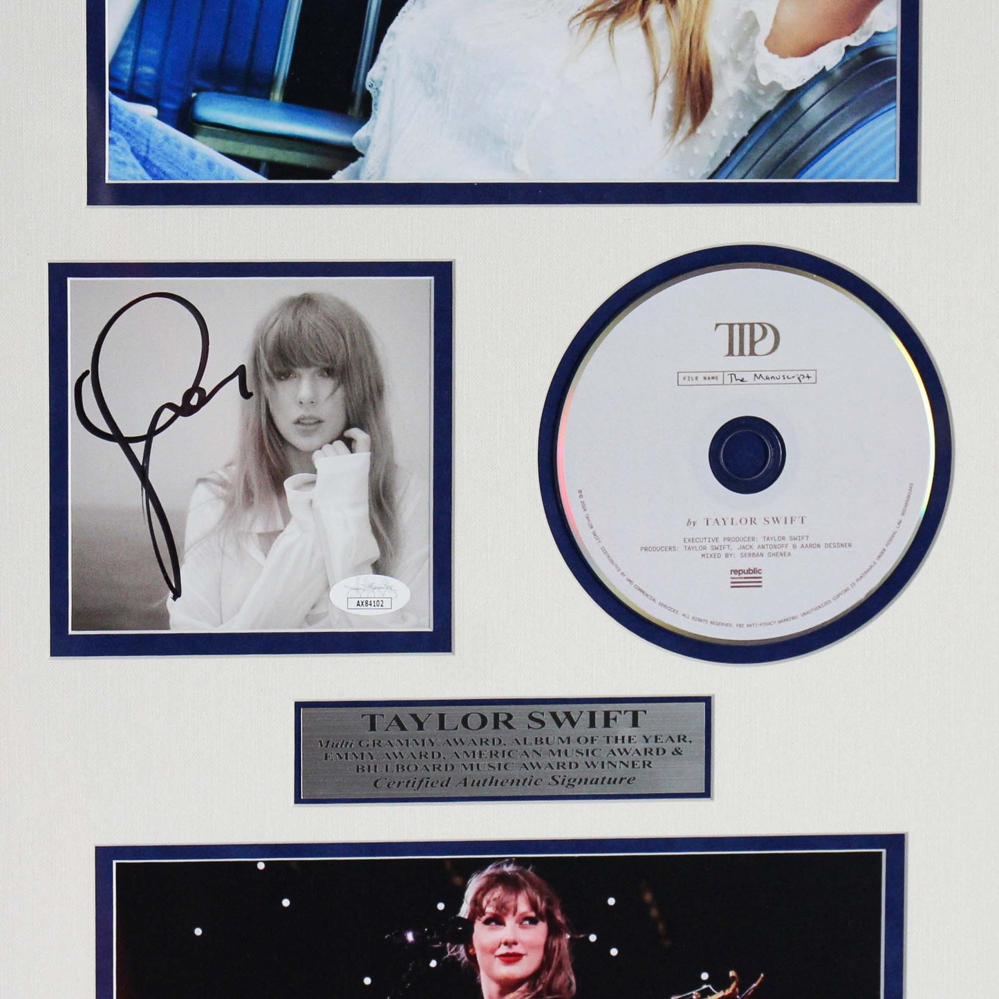 Taylor Swift Signed Memorabilia