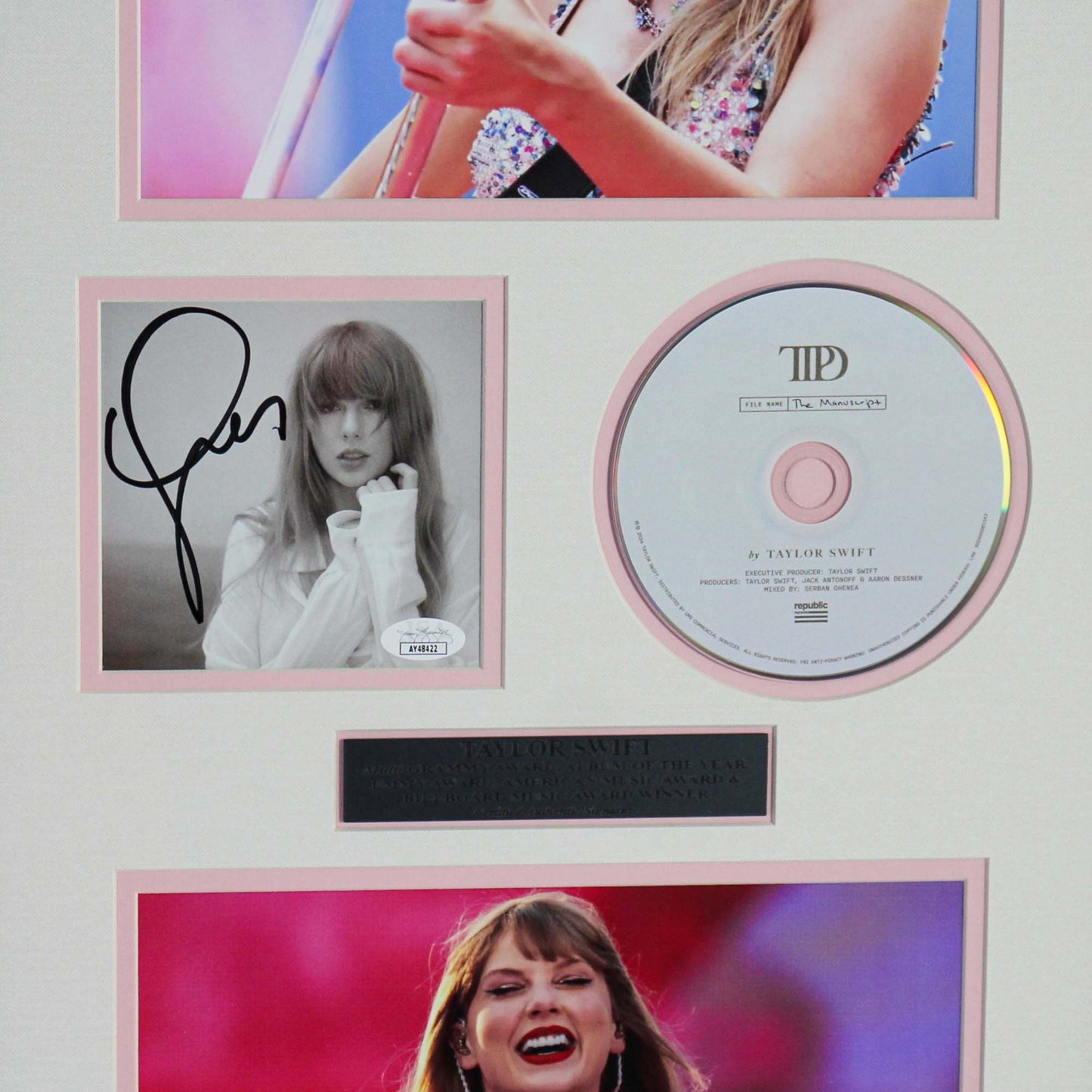 Taylor Swift Signed Memorabilia