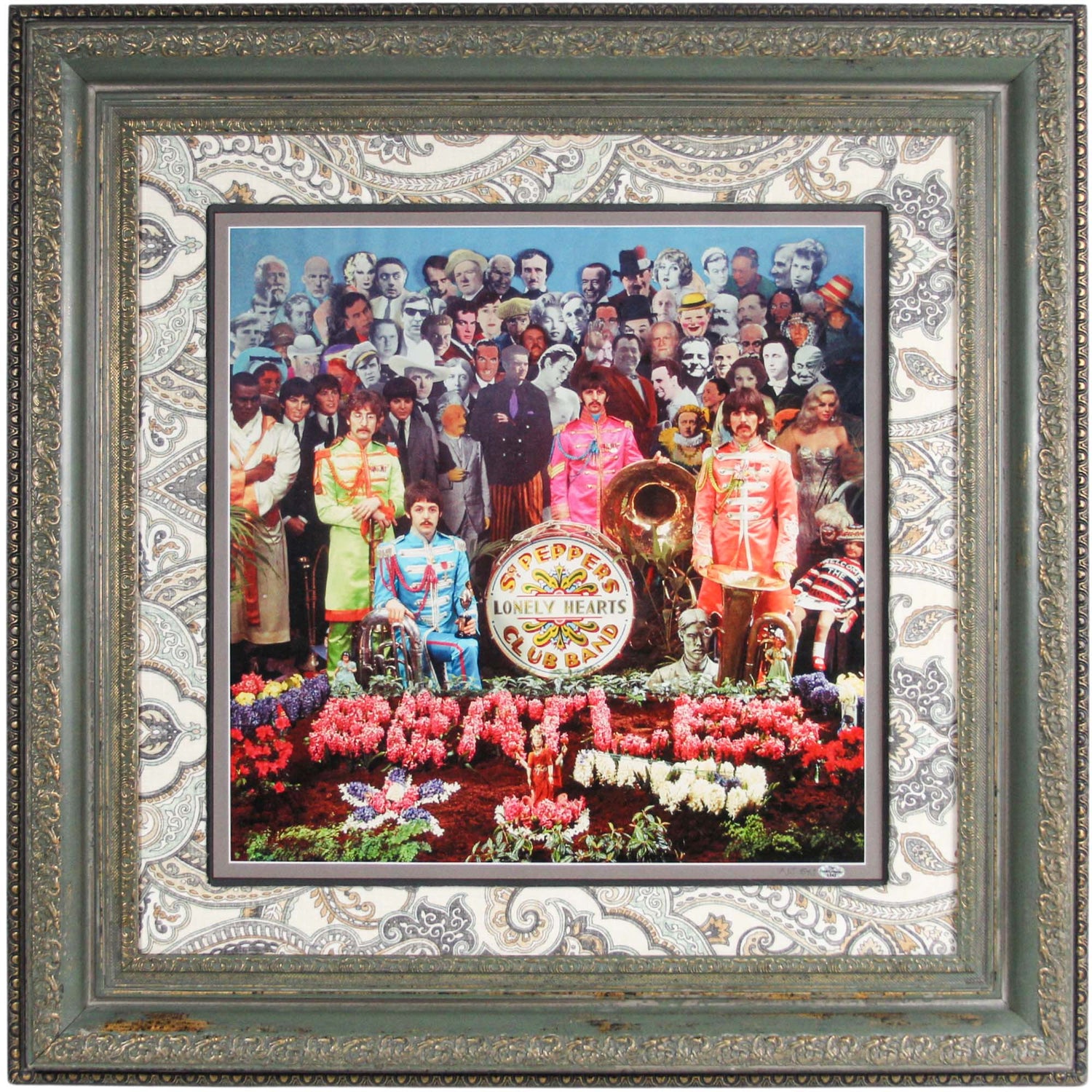  The Beatles SGT Peppers Album Cover Out-Take Print Front
