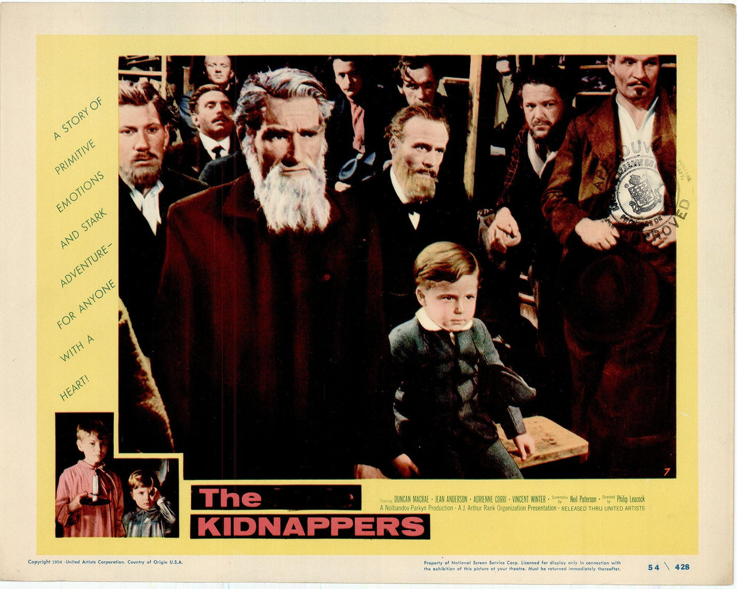 The Little Kidnappers - Movie Lobby Card