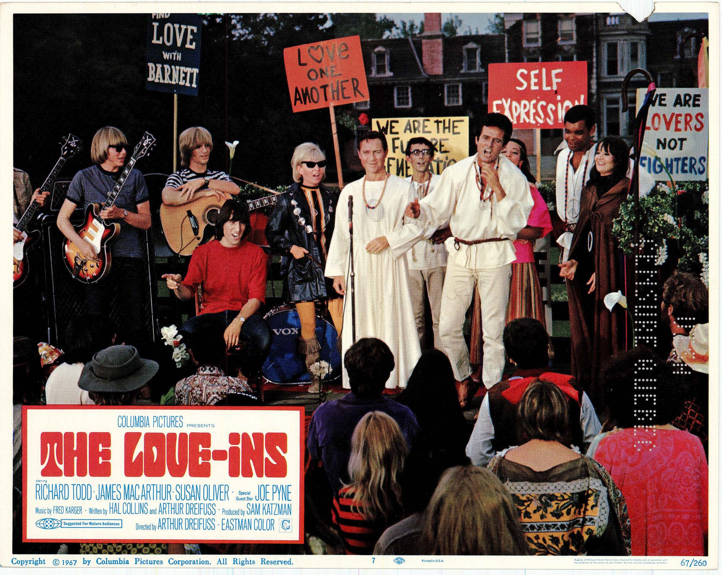 The Love Ins - Movie Lobby Card