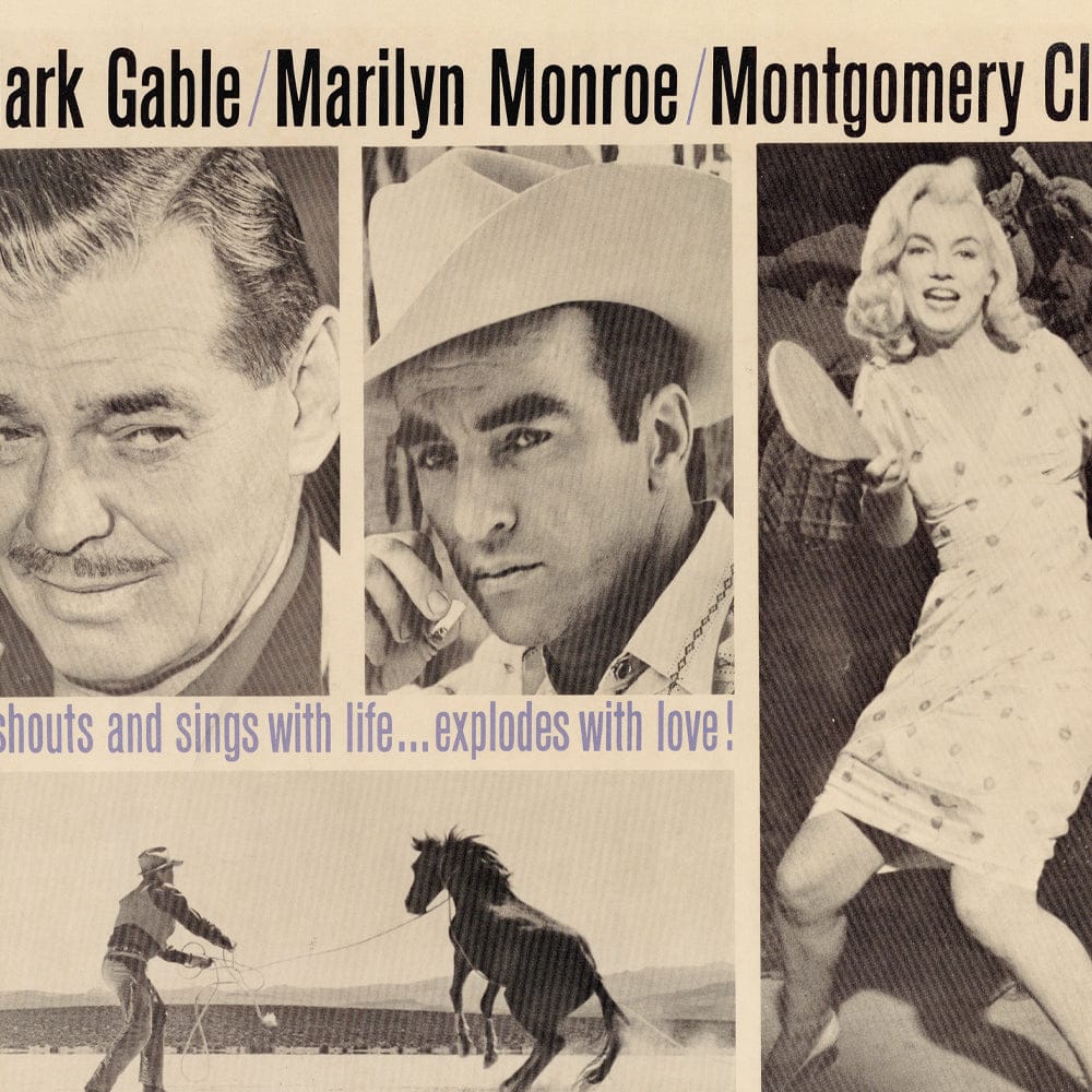 The Misfits: Original Movie Window Card, 1961 Art G S Pawn