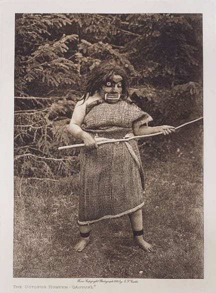 Edward Curtis The Octopus hunter thumbnail