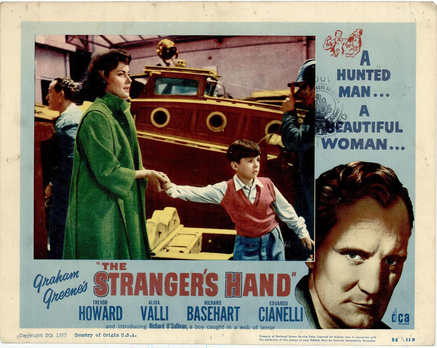 The Strangers Hand - Movie Lobby Card