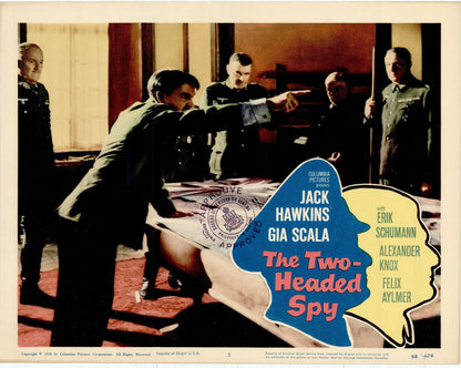 The Two Headed Spy - Movie Lobby Card