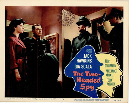 The Two Headed Spy - Movie Lobby Card