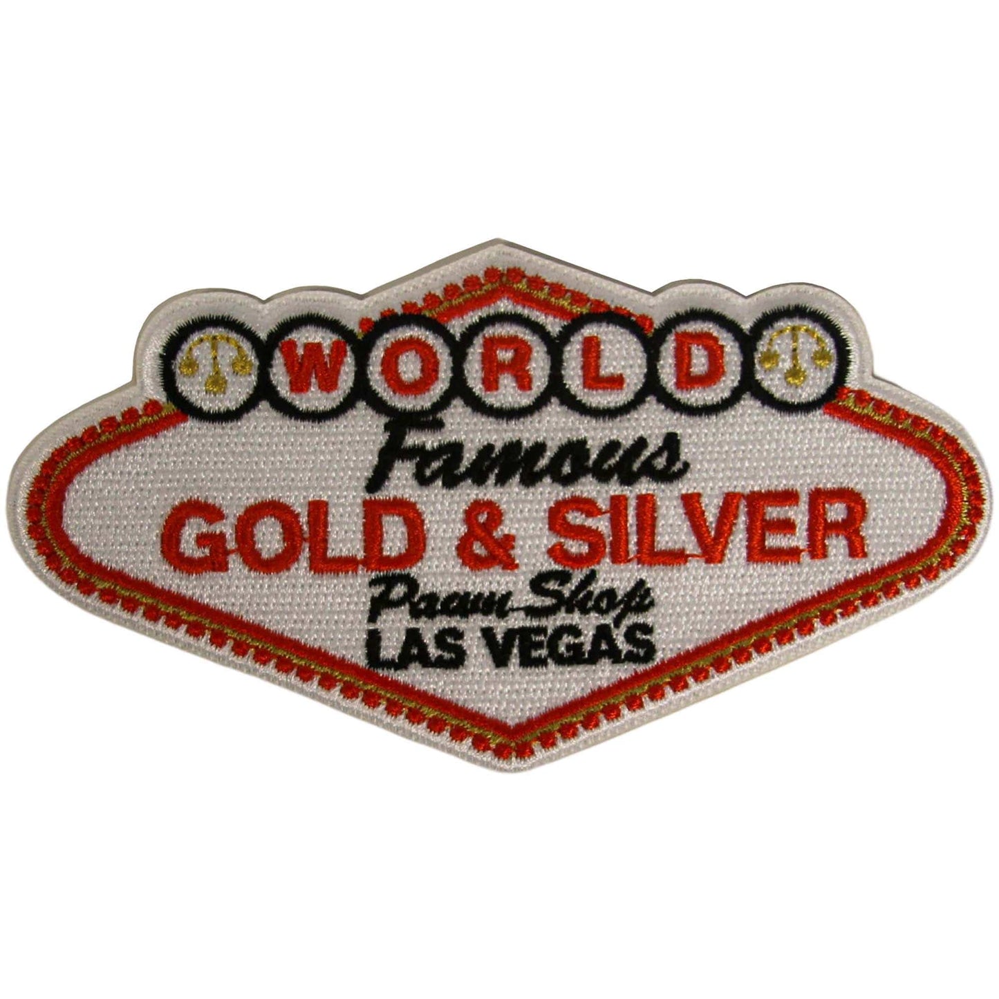 The World Famous Gold & Silver Pawn Shop Patches Las Vegas Sign