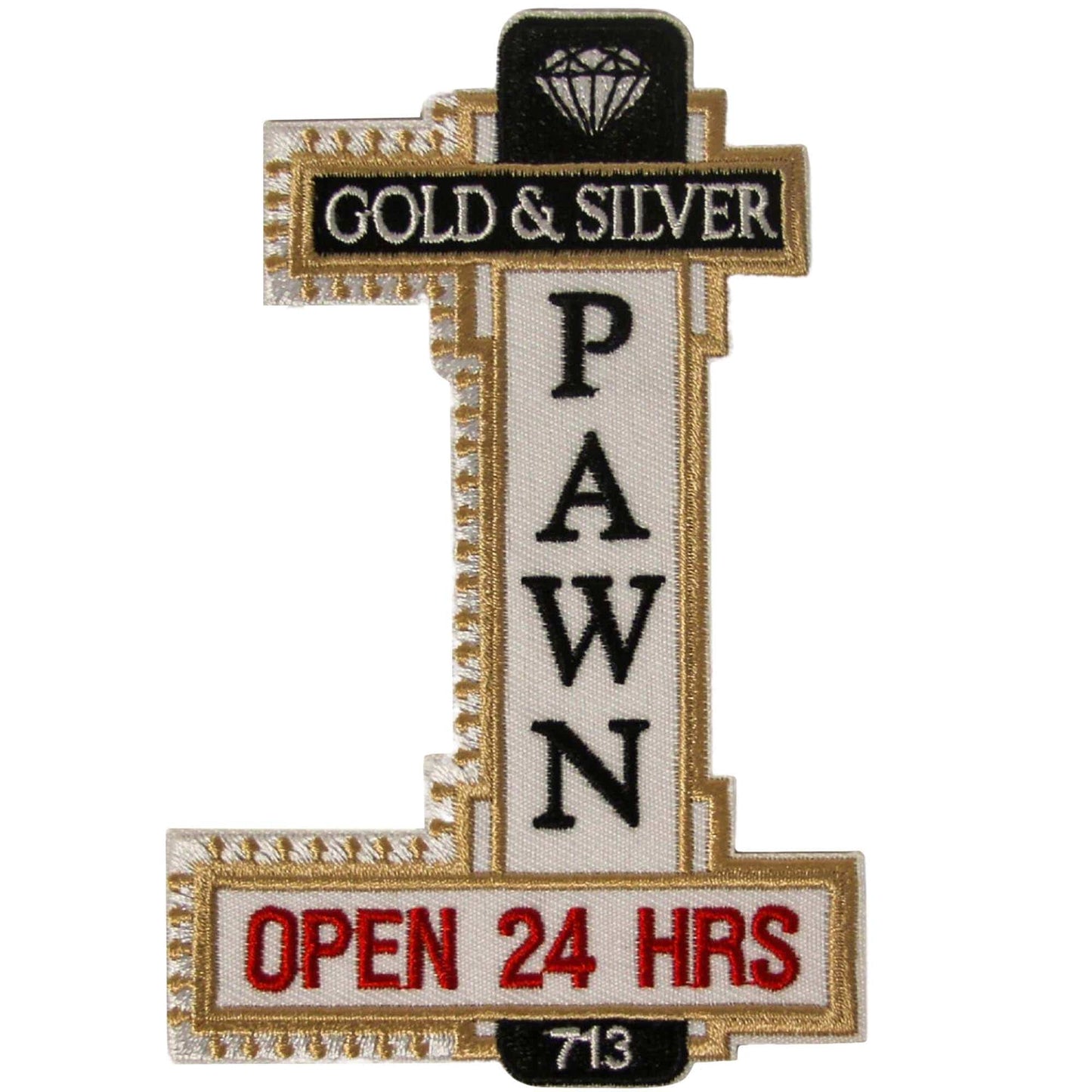 The World Famous Gold & Silver Pawn Shop Patches Pawn Shop Sign