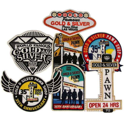 The World Famous Gold & Silver Pawn Shop Patches Thumbnail