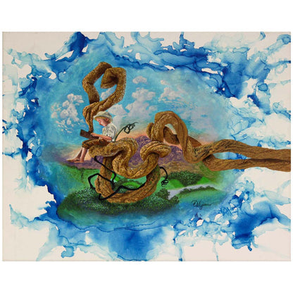 Tom DiGiacco; "Boy on the River" Art G S Pawn