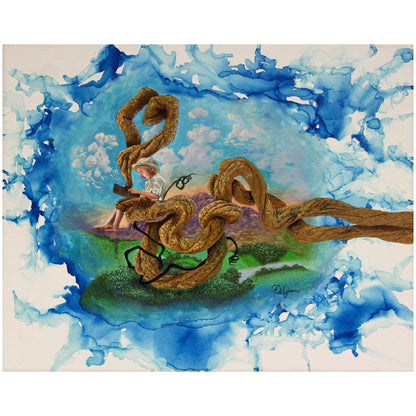 Tom DiGiacco; "Boy on the River" Art G S Pawn