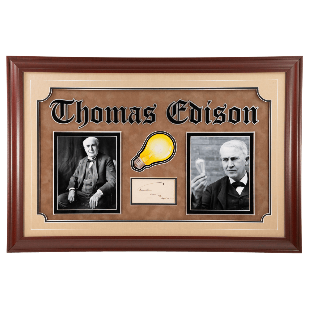 Thomas Edison Autograph
Gold & Silver Pawn Shop