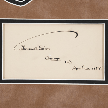 Thomas Edison Autograph
Gold & Silver Pawn Shop