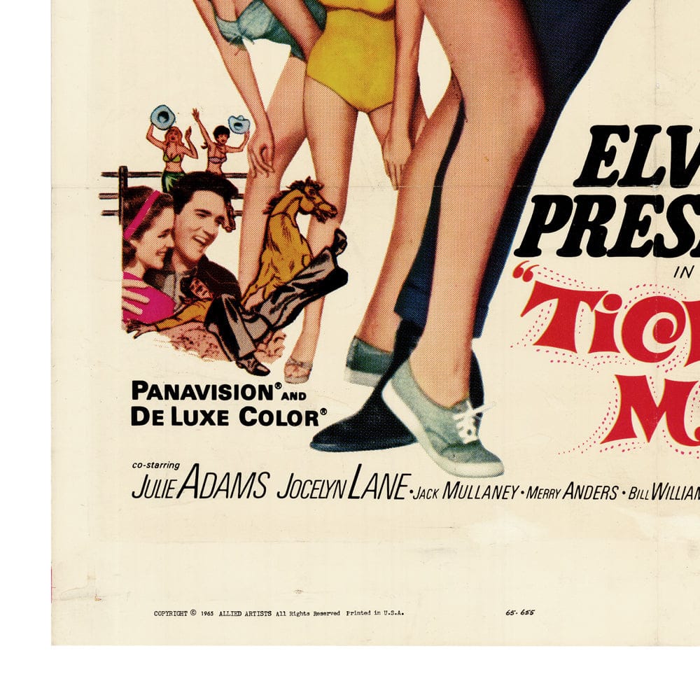 Tickle Me: Original One Sheet Movie Poster, 1965 Art G S Pawn