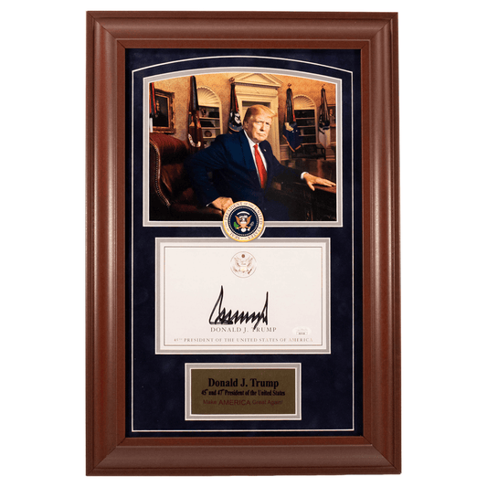 Donald Trump Signed Memorabilia Gold & Silver Pawn Shop
