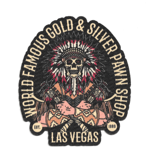 Gold & Silver Pawn Stickers G S Pawn Skeleton Chieftan 1 Sticker