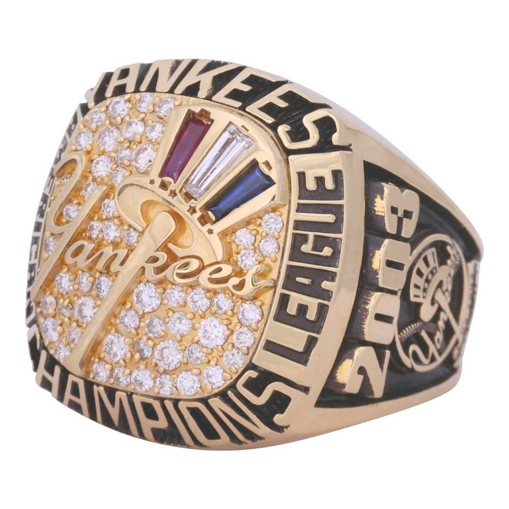 2003 New York Yankees American League Championship Ring Gold & Silver Pawn Shop