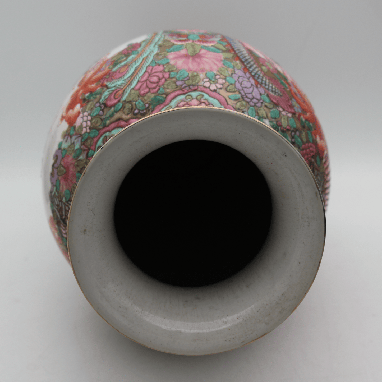 Large Chinese Hand Painted Vase