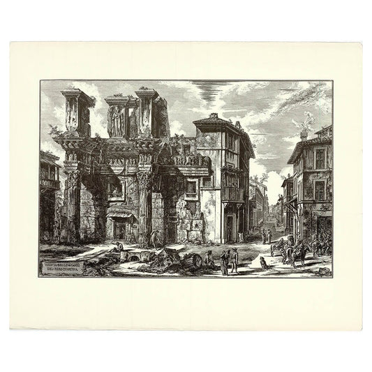 Giovanni Battista Piranesi (After) - Veduta Degli Avanzi Del Foro Di Nerva Thumb