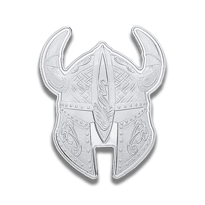 Viking Helmet Design 5 gram .999 Fine Silver Gold & Silver Pawn Shop