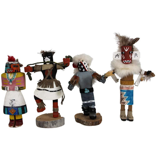 Vintage Kachina Doll Set of 4 Thumbnail