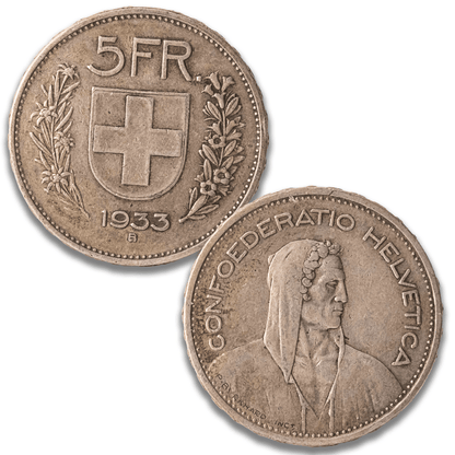 Vintage Swiss Silver Franc Coin Lot
Gold & Silver Pawn Shop
