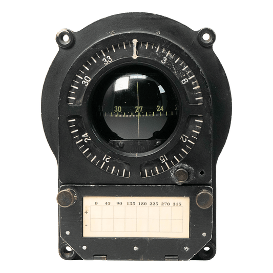 WWII Japanese Aircraft Compass Gold & Silver Pawn Shop