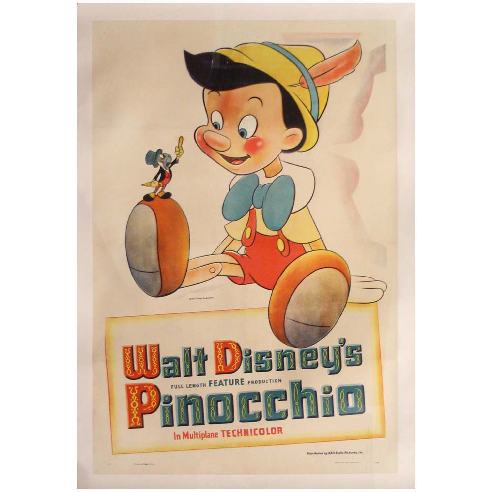 Disneys: Pinocchio Promo Poster