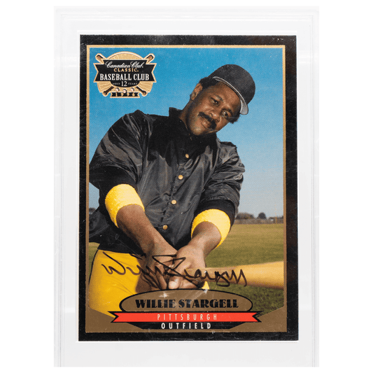 1996 Canadian Club Classic Autographed Card - Willie Stargell Gold & Silver Pawn Shop