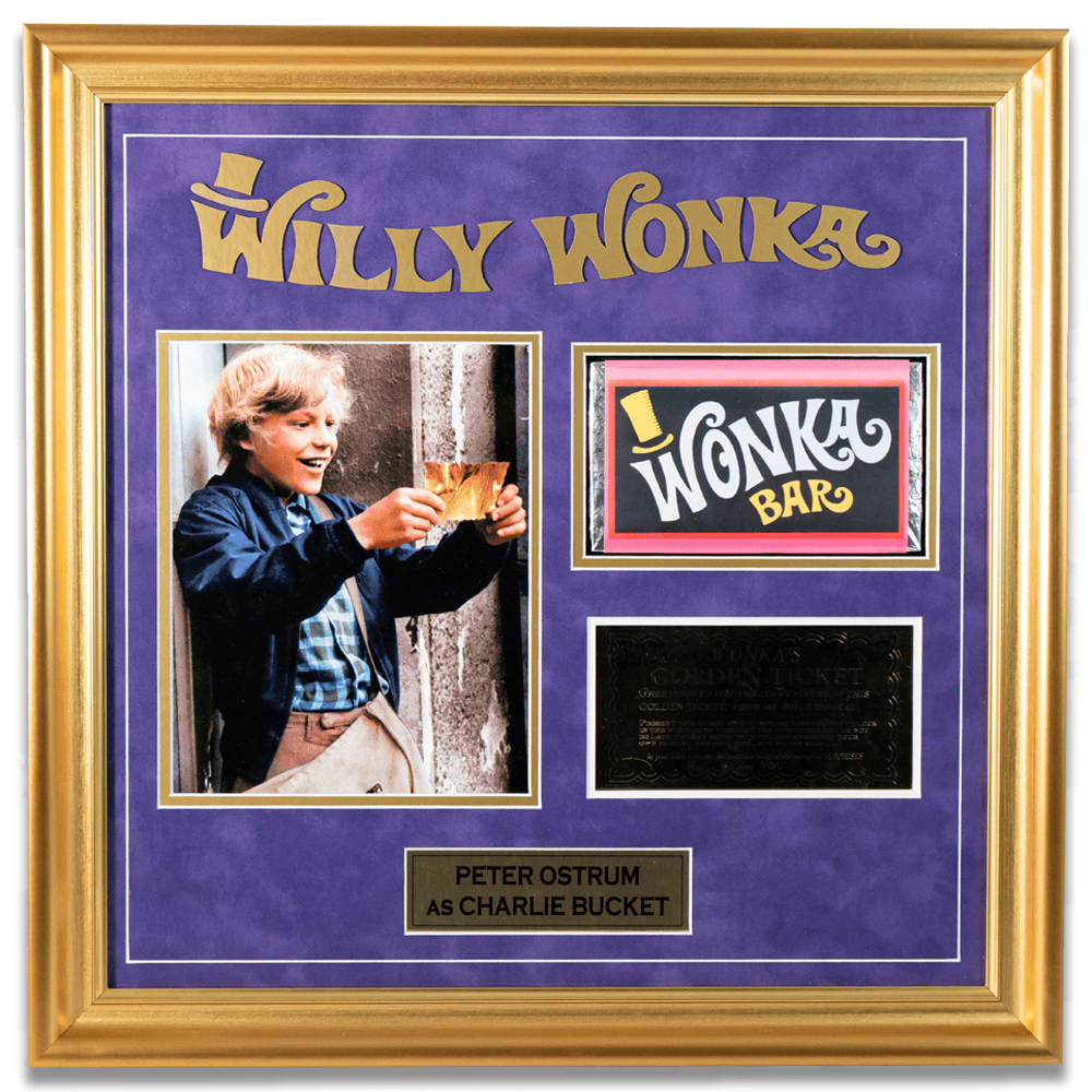 Willy Wonka Charlie Signed Memorabilia Gold & Silver Pawn Shop