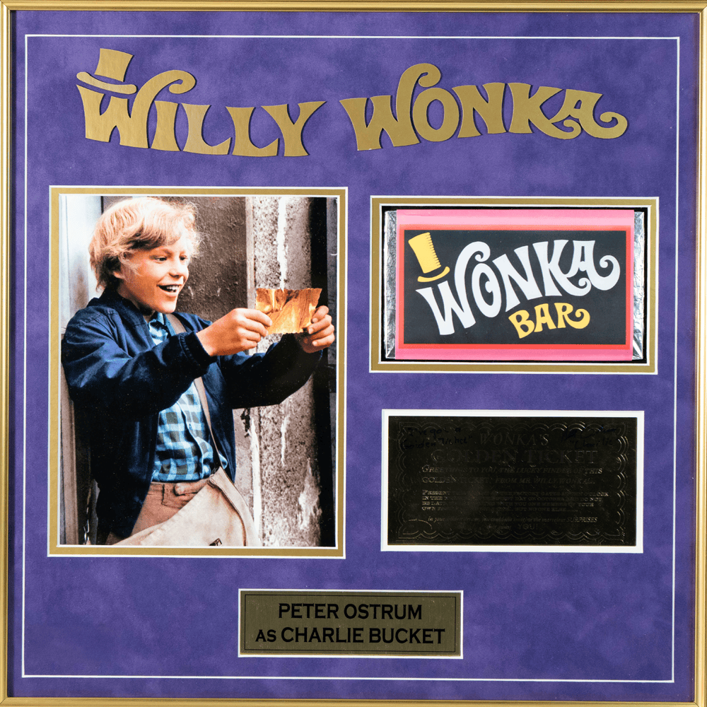 Willy Wonka Charlie Signed Memorabilia Gold & Silver Pawn Shop
